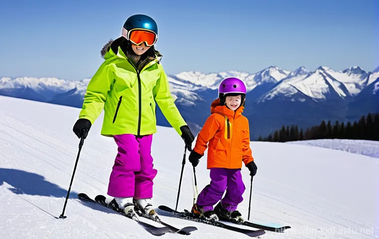 아이들의 스키웨어 스타일 - **Prompt 1: Joyful Play in Comfortable Winter Wear**
    "A group of diverse children, aged 5-10, ar...